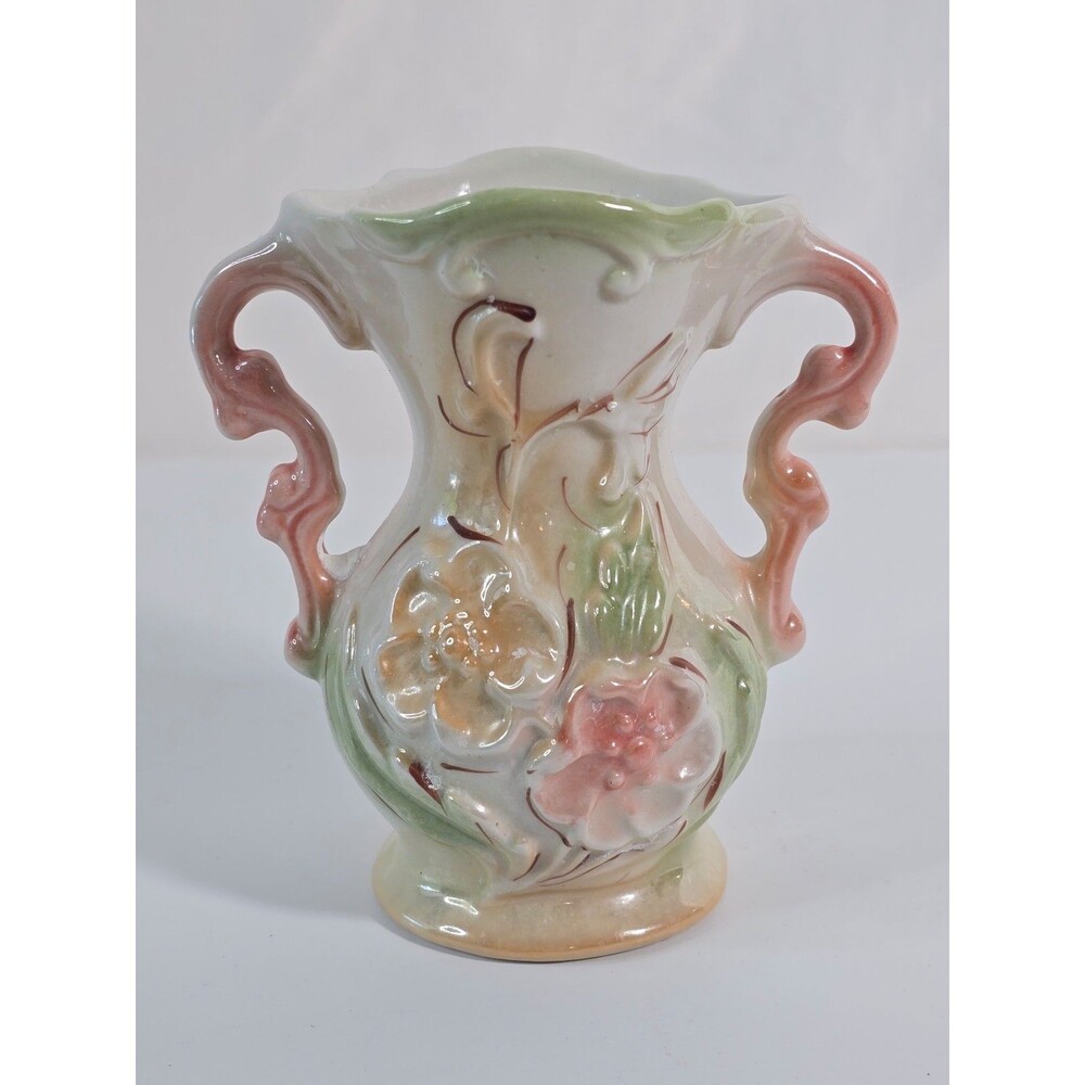Brazil Lusterware Small Vase.  5" Tall